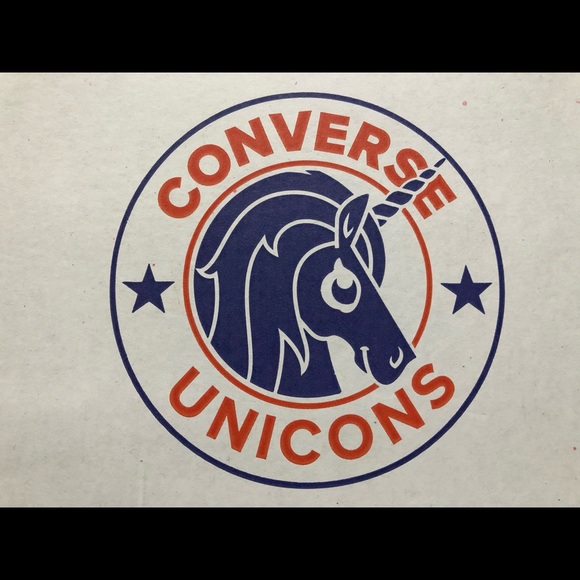 Converse Unicorns Youth Size 1 EUC Shoes w/box - Picture 9 of 9